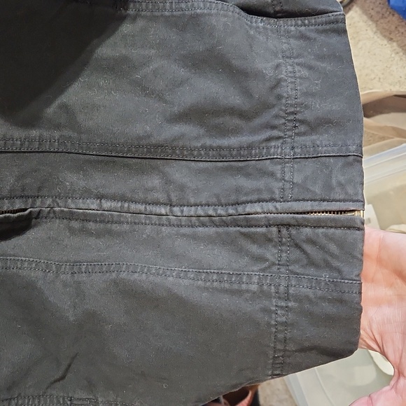 Marmot Black Denim Zip Up Jacket Size Medium - Picture 8 of 8